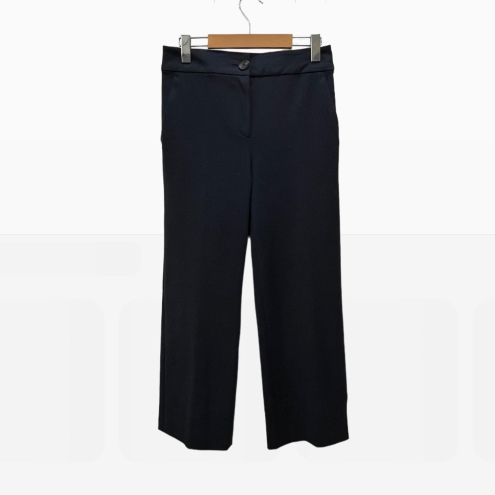 Marc Cain Cotton Blend Navy Trousers